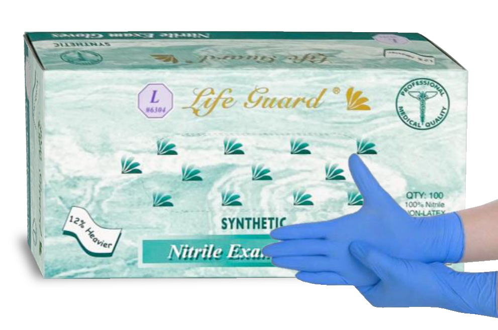 Life Guard Nitrile Medical Gloves - Box of 200